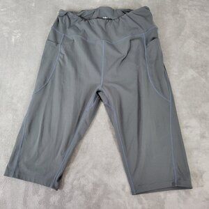 Baleaf Womens Pants 2XL Plus Leggings Gray Pull On Lightweight Activewear GRA49E